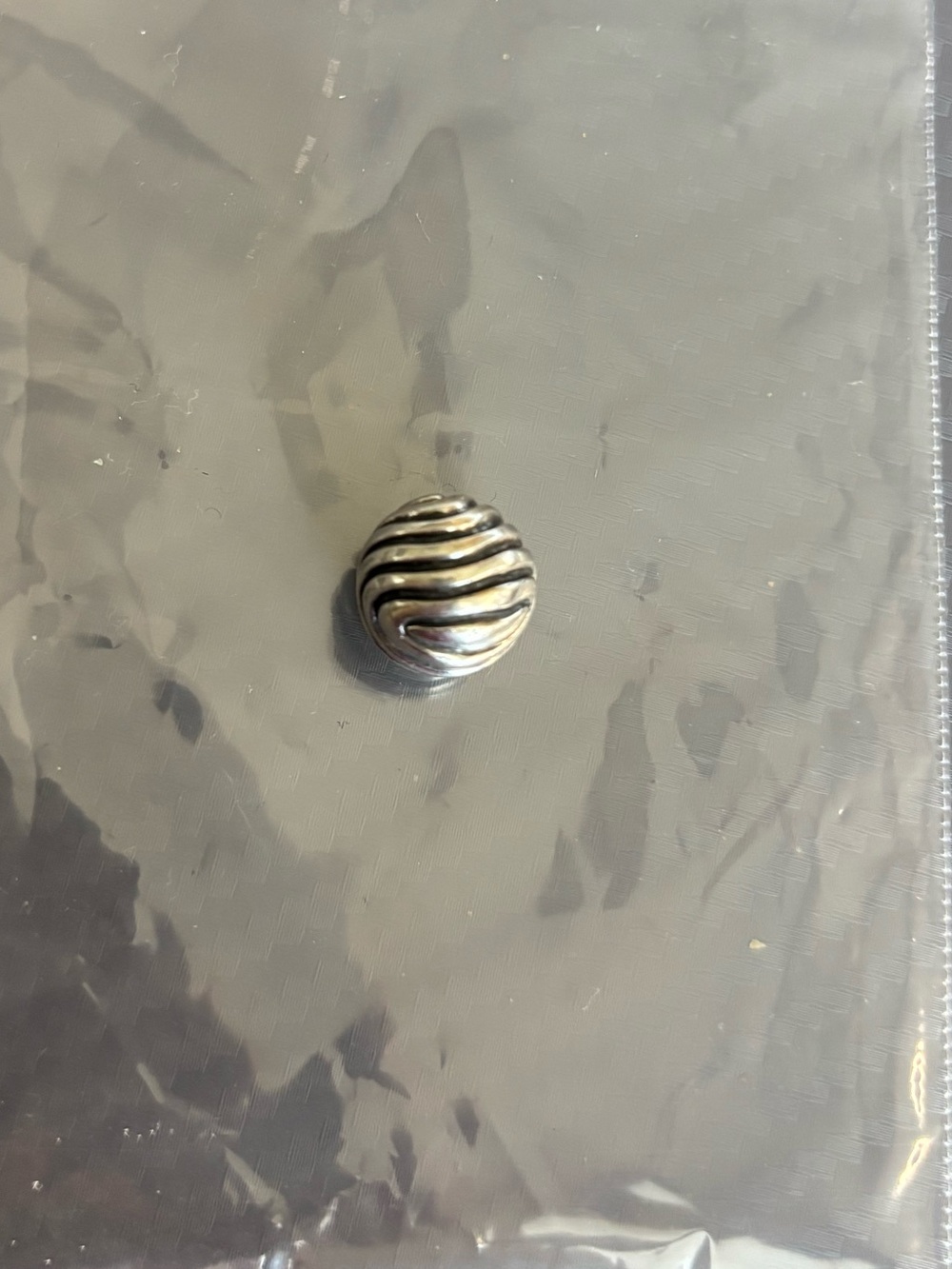 Authentic Vintage ORBIS x David Yurman 10mm SS Cable Designer Sphere Orb